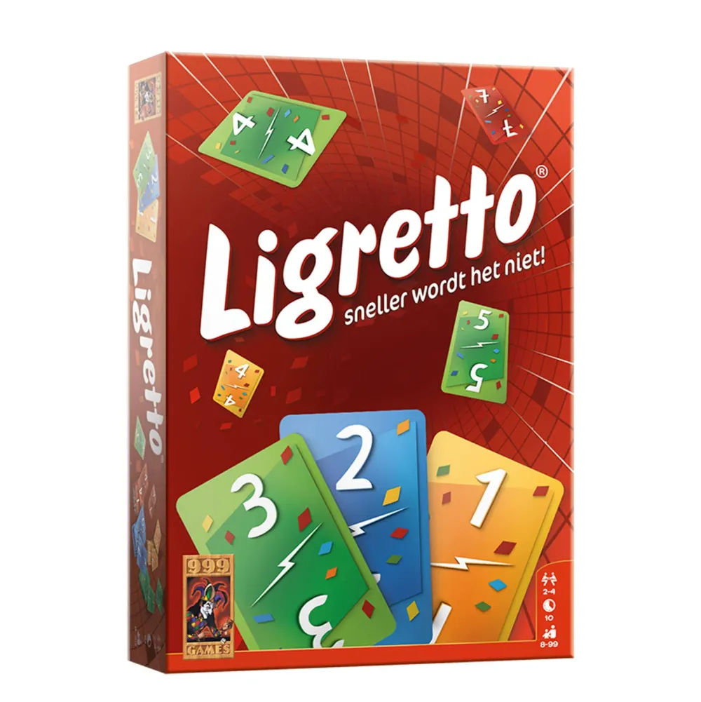 999 Games Ligretto Rood