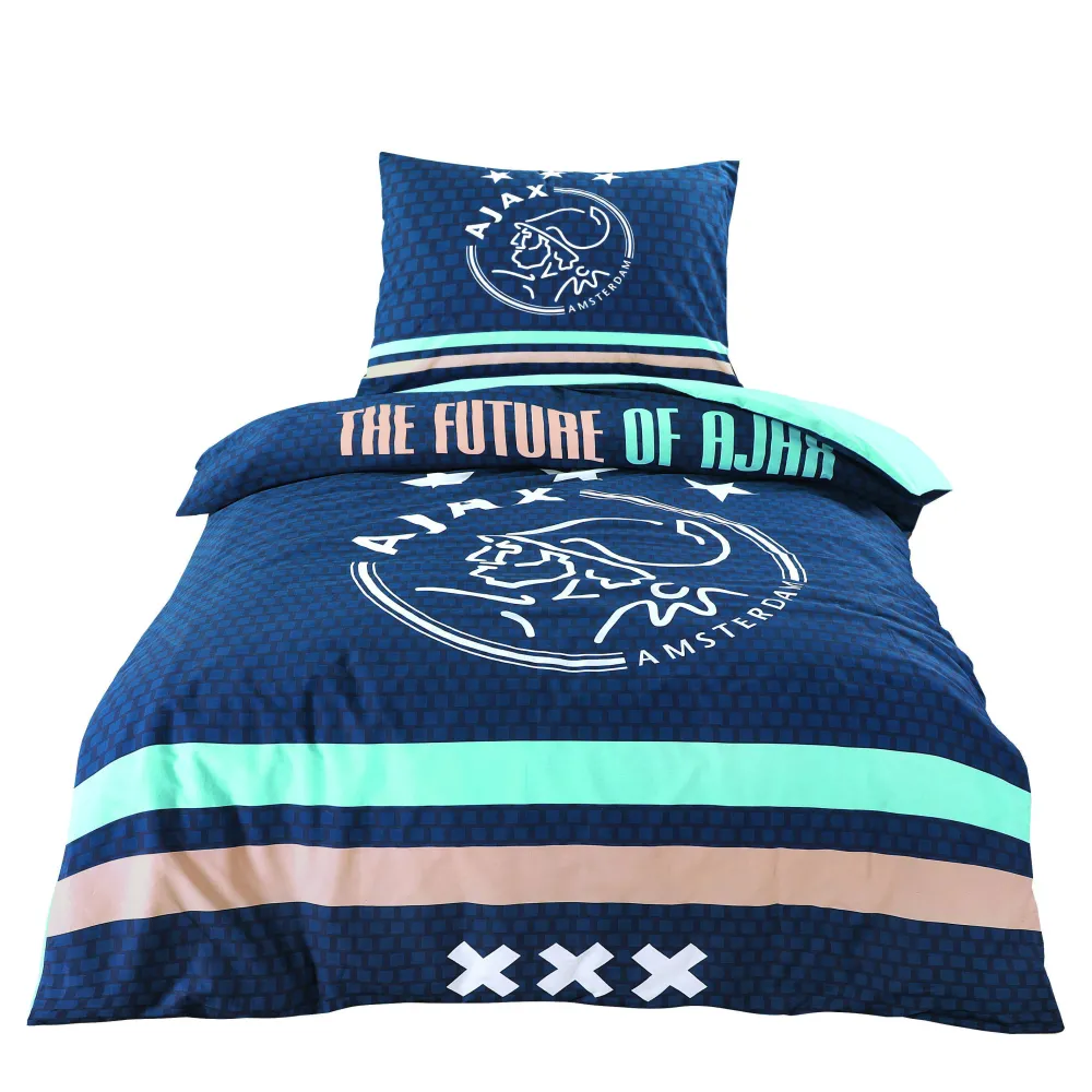 Discount Ajax Katoenen Dekbedovertrek 1 Persoons (140X200 Cm)