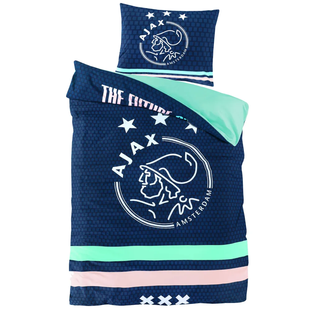 Discount Ajax Katoenen Dekbedovertrek 1 Persoons (140X200 Cm)