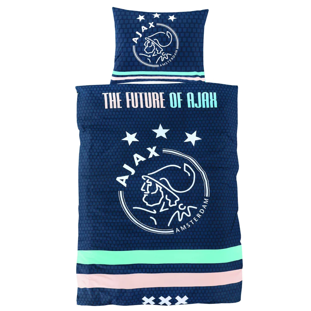 Discount Ajax Katoenen Dekbedovertrek 1 Persoons (140X200 Cm)