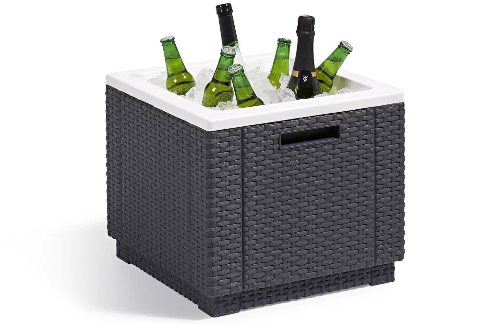 Allibert Bijzettafel/Koelbox Cube (42X42 Cm)