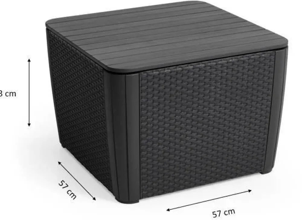 Allibert Hocker Met Opbergruimte (57X57 Cm)