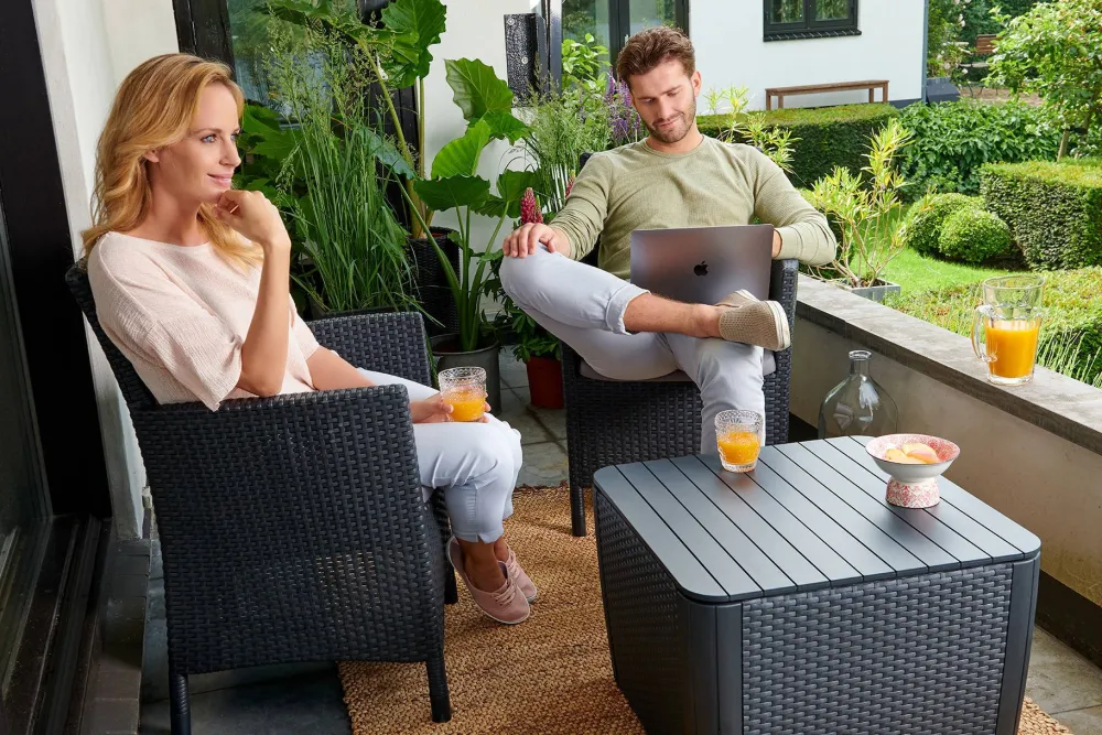 Allibert Hocker Met Opbergruimte (57X57 Cm)