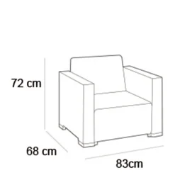 Allibert Loungestoelen California (Set Van 2)