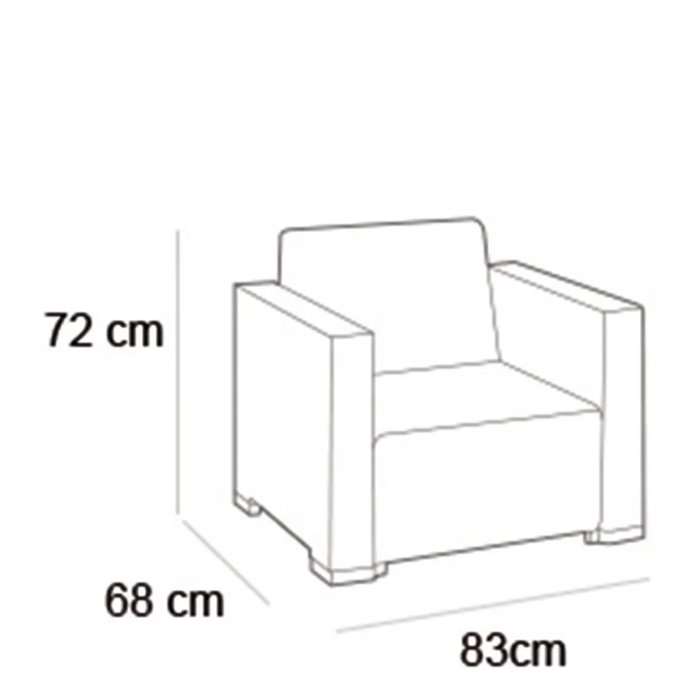 Allibert Loungestoelen California (Set Van 2)