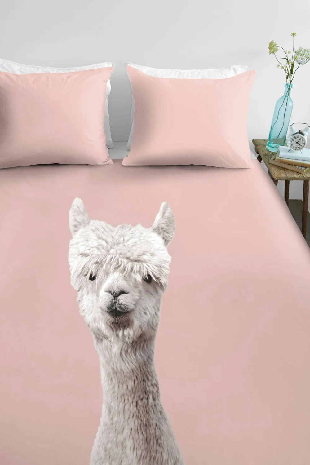 Best Ambiante Katoenen Dekbedovertrek 1 Persoons Alpaca (140X220 Cm)