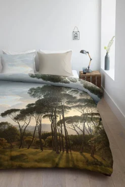 Best Ambiante Katoensatijnen Dekbedovertrek Lits-Jumeaux Nature (240X220 Cm)