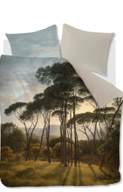 Best Ambiante Katoensatijnen Dekbedovertrek Lits-Jumeaux Nature (240X220 Cm)