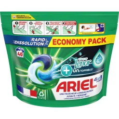 Outlet Ariel Pods+ Vloeibaar Wasmiddelcapsules + Touch Van Lenor Unst Color - 3 X 40 Wasbeurten - 120 Wasbeurten