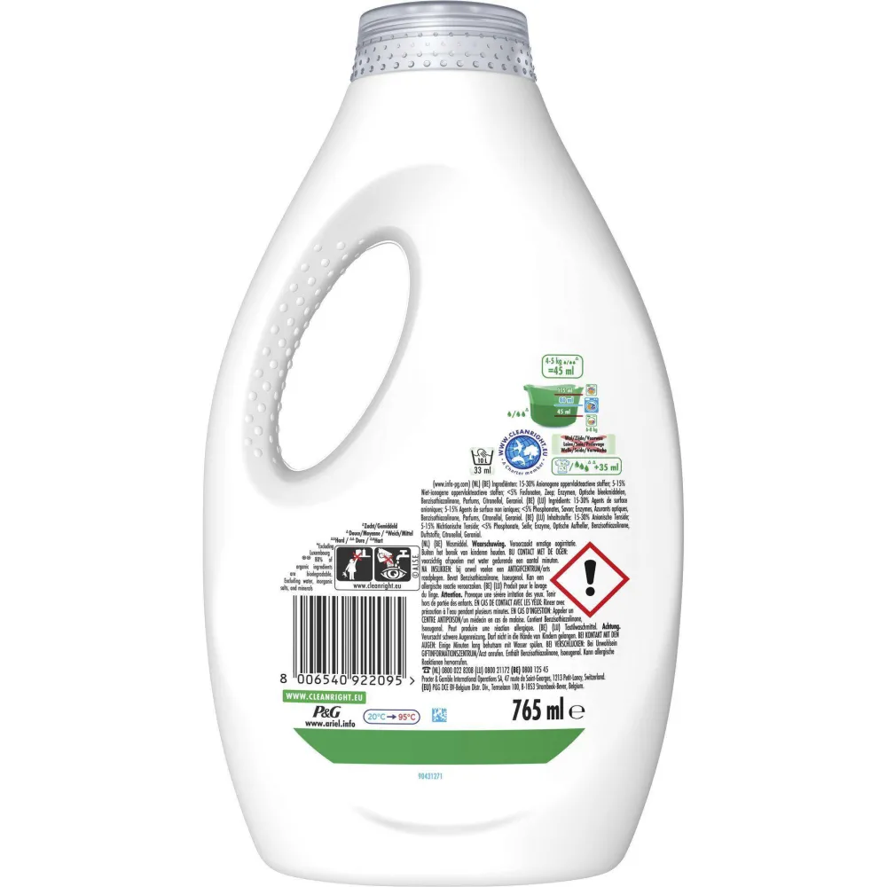 Best Ariel Vloeibaar Wasmiddel + Ultra Vlekverwijderaar - 4 X 17 Wasbeurten - 68 Wasbeurten