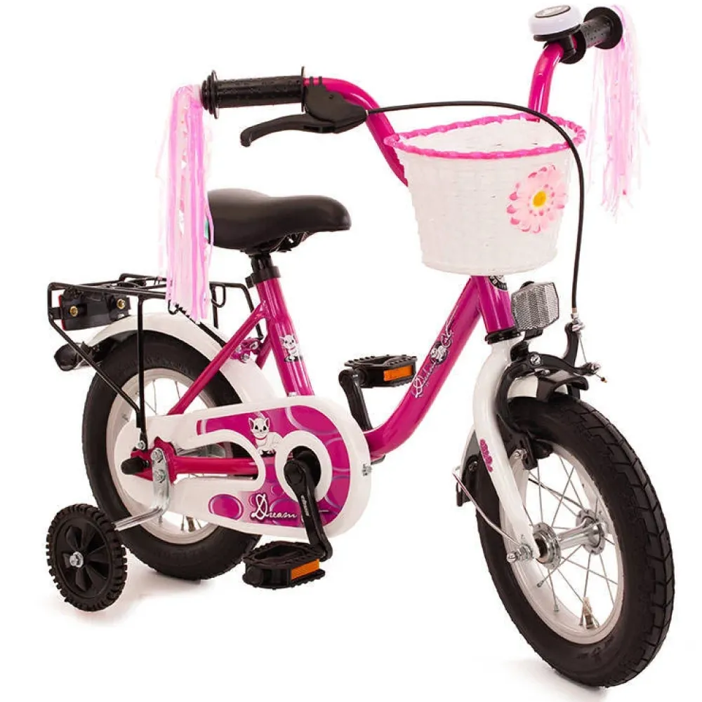 Bachtenkirch Dream Cat Kinderfiets 14 Inch Paars