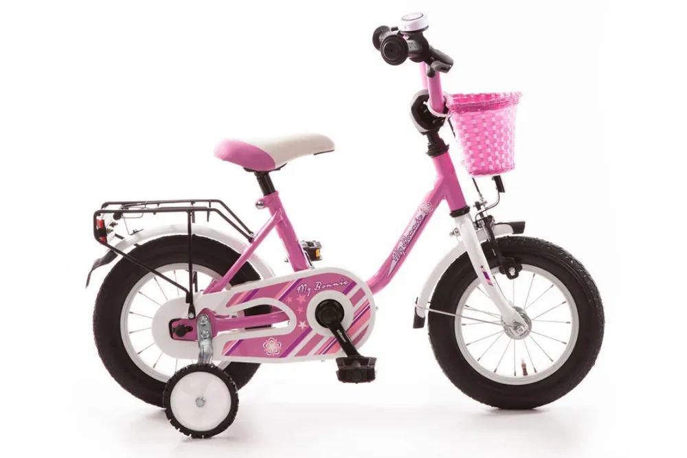 Bachtenkirch My Bonnie Kinderfiets 12 Inch Roze