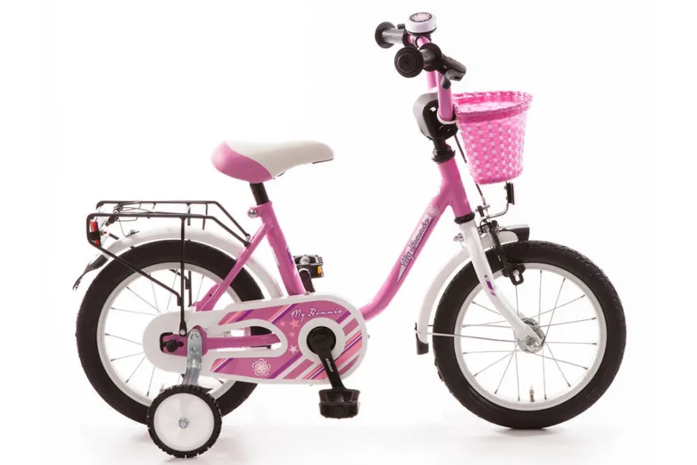 Bachtenkirch My Bonnie Kinderfiets 14 Inch Roze
