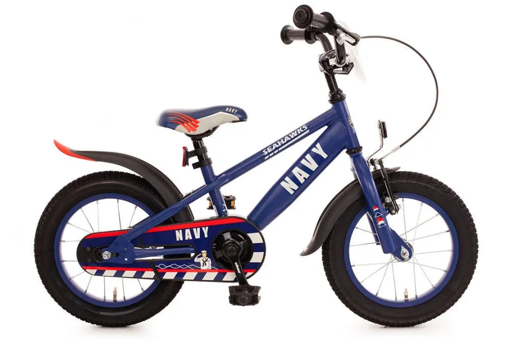 Bachtenkirch Navy Kinderfiets 14 Inch Donkerblauw