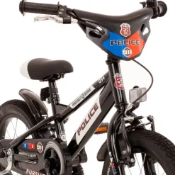 Bachtenkirch New Police Kinderfiets 12 Inch Zwart