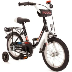 Bachtenkirch Police Kinderfiets 12 Inch Zwart