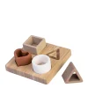 BamBam Bamboo & Bpa Free Stove Blokpuzzel 4 Stukjes