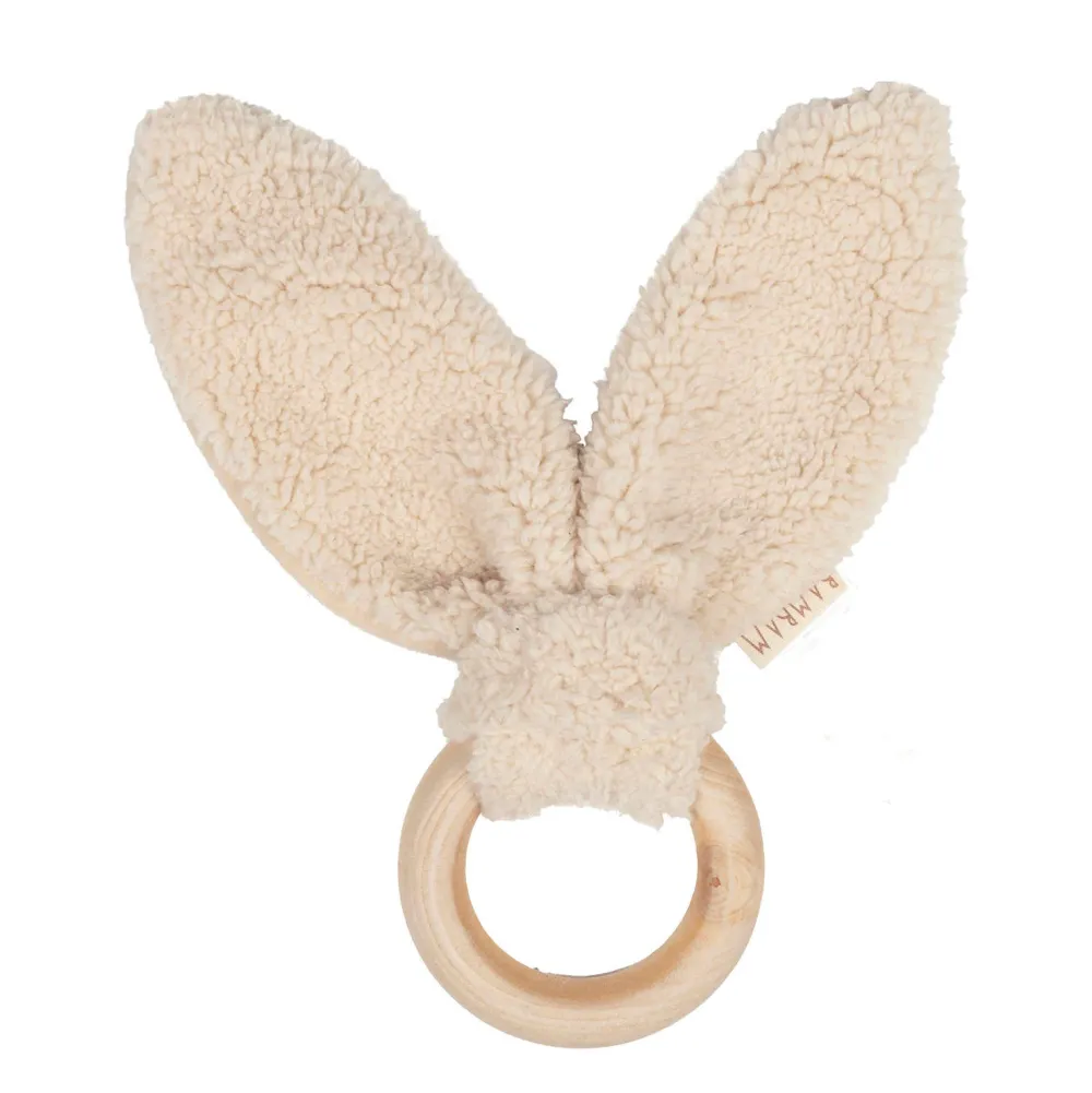 BamBam Eco Friendly Wooden Teething Ring With Ears