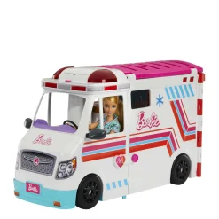 Barbie 2-In-1 Speelset Ambulance En Kliniek