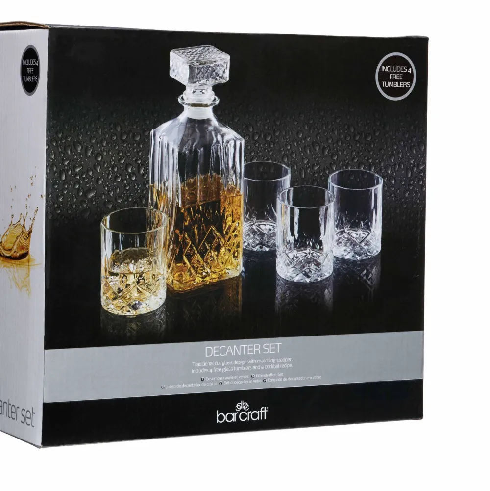 BarCraft Whisky Set (5-Delig)