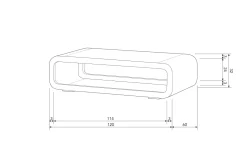 Discount Basiclabel Salontafel Kin