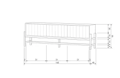 Clearance Basiclabel Tv-Meubel Plint