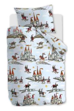 Discount Beddinghouse Katoenen Dekbedovertrek Peuter Good Knights (120X150 Cm)