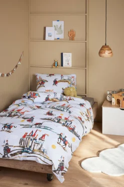 Discount Beddinghouse Katoenen Dekbedovertrek Peuter Good Knights (120X150 Cm)