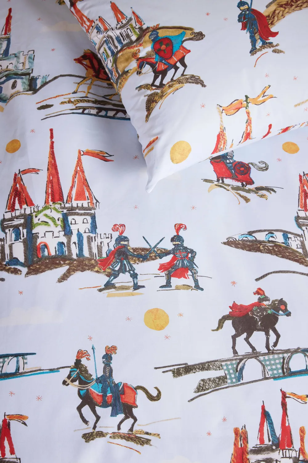 Discount Beddinghouse Katoenen Dekbedovertrek Peuter Good Knights (120X150 Cm)