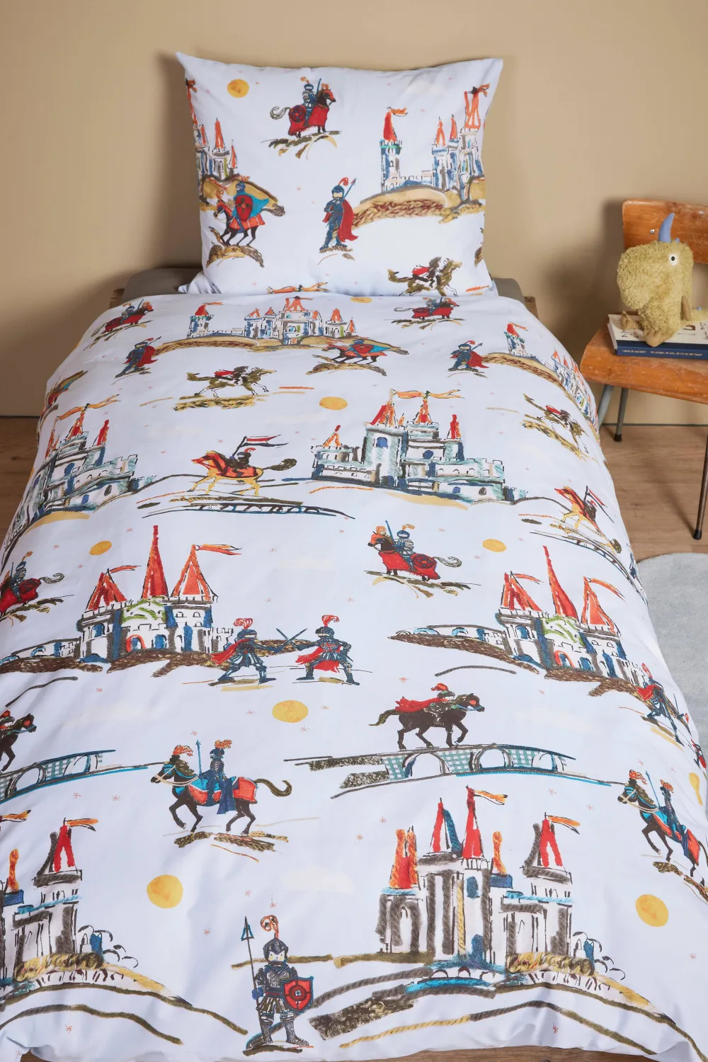 Discount Beddinghouse Katoenen Dekbedovertrek Peuter Good Knights (120X150 Cm)
