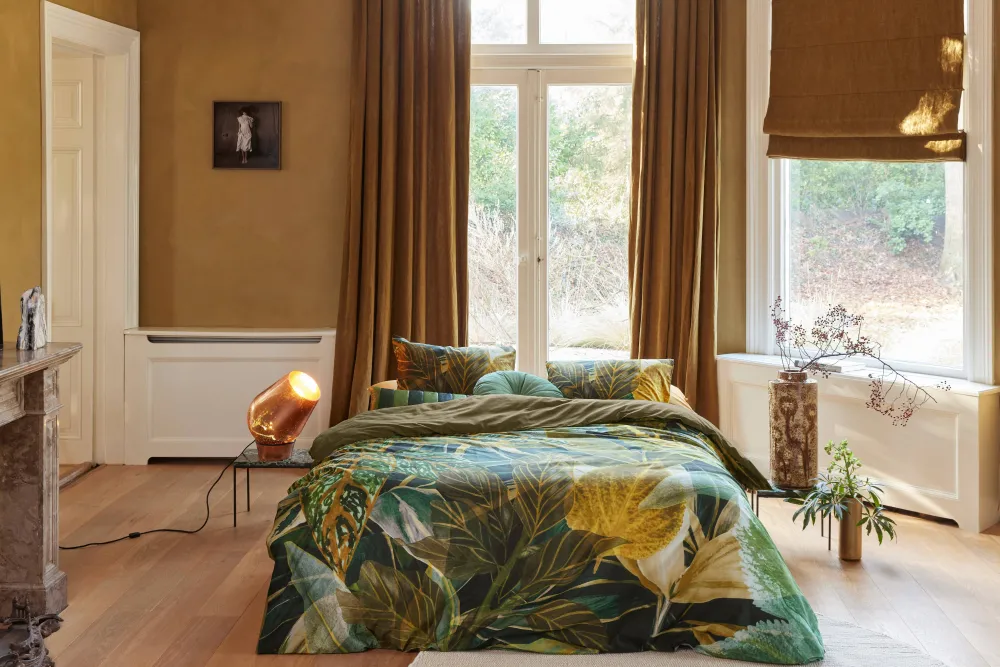 Online Beddinghouse Katoenen Dekbedovertrek Lits-Jumeaux Fiona (240X220 Cm)