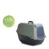 Hot Beeztees Kattenbak Romeo Eco Groen/Zwart 57X39X41 Cm