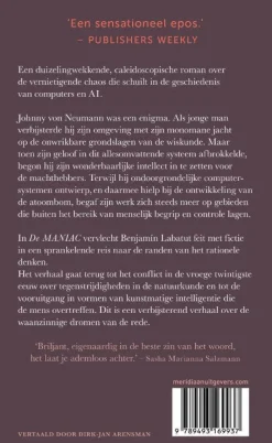 wehkamp Benjamin Labatut De Maniac