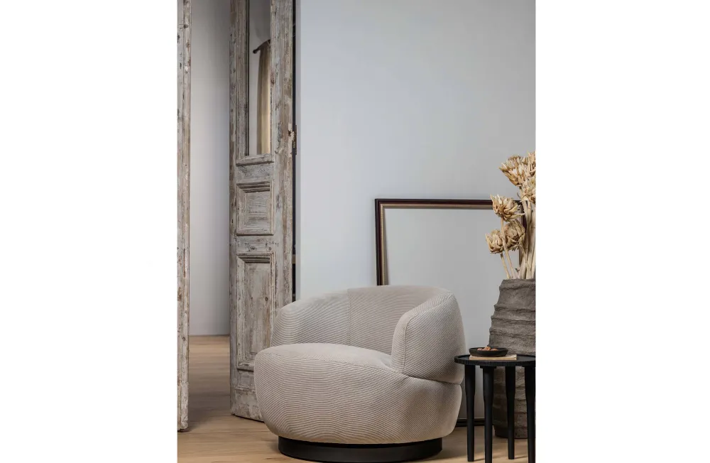 Hot BePureHome Draaifauteuil Woolly