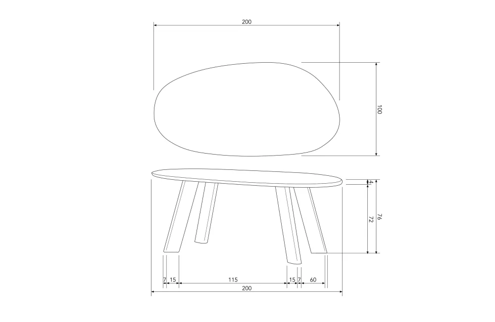 New BePureHome Eetkamertafel Roundly