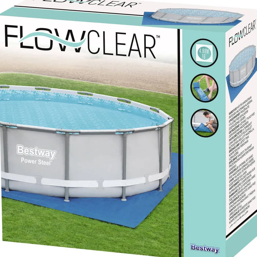 Bestway Grondzeil Zwembad (488X488 Cm)