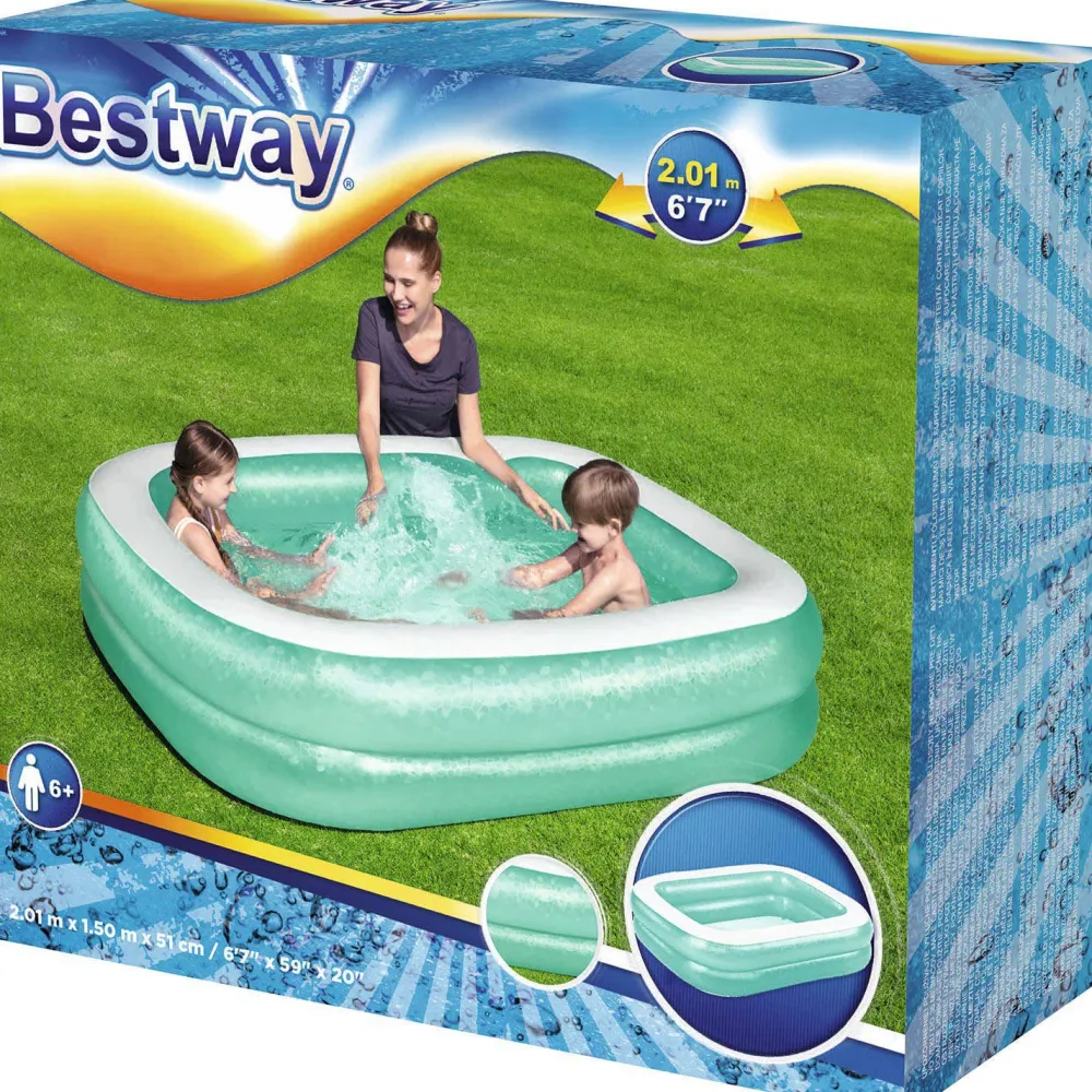 Bestway Opblaasbaar Familiezwembad (201X150 Cm)