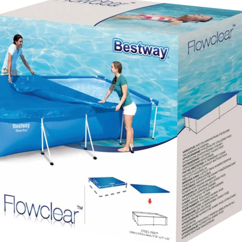 Bestway Steel Afdekhoes Zwembad (300X201 Cm)