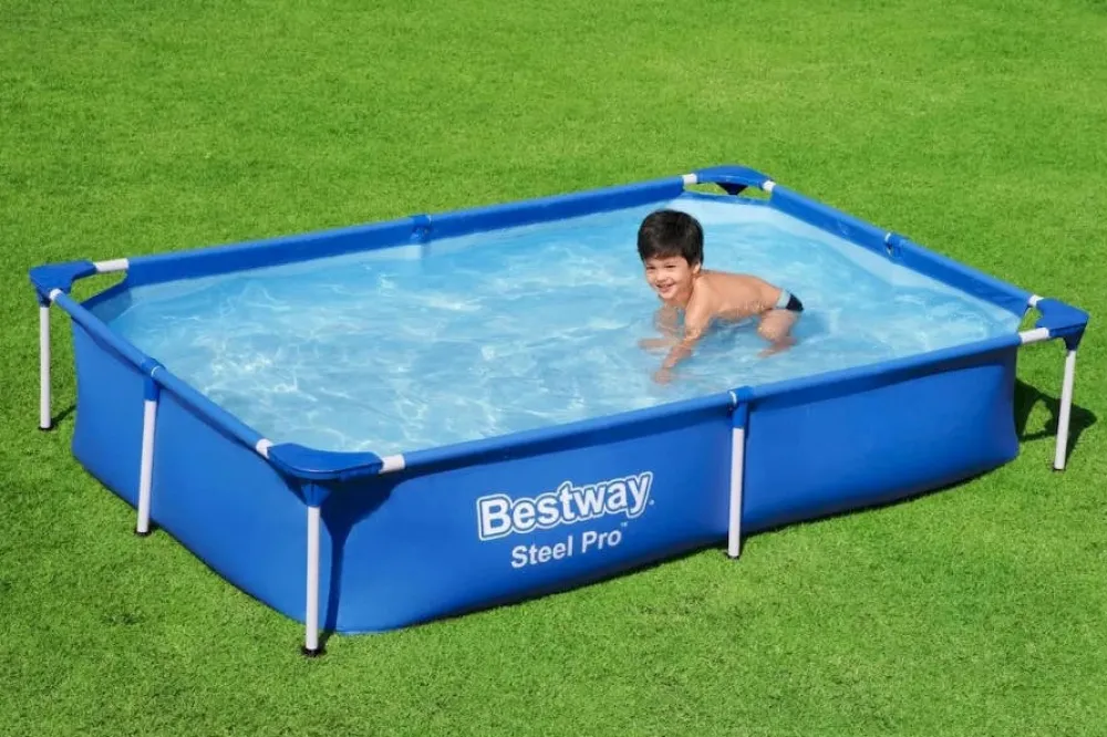 Bestway Steel Pro 56401 Steel Pro Frame Zwembad 221 Cm