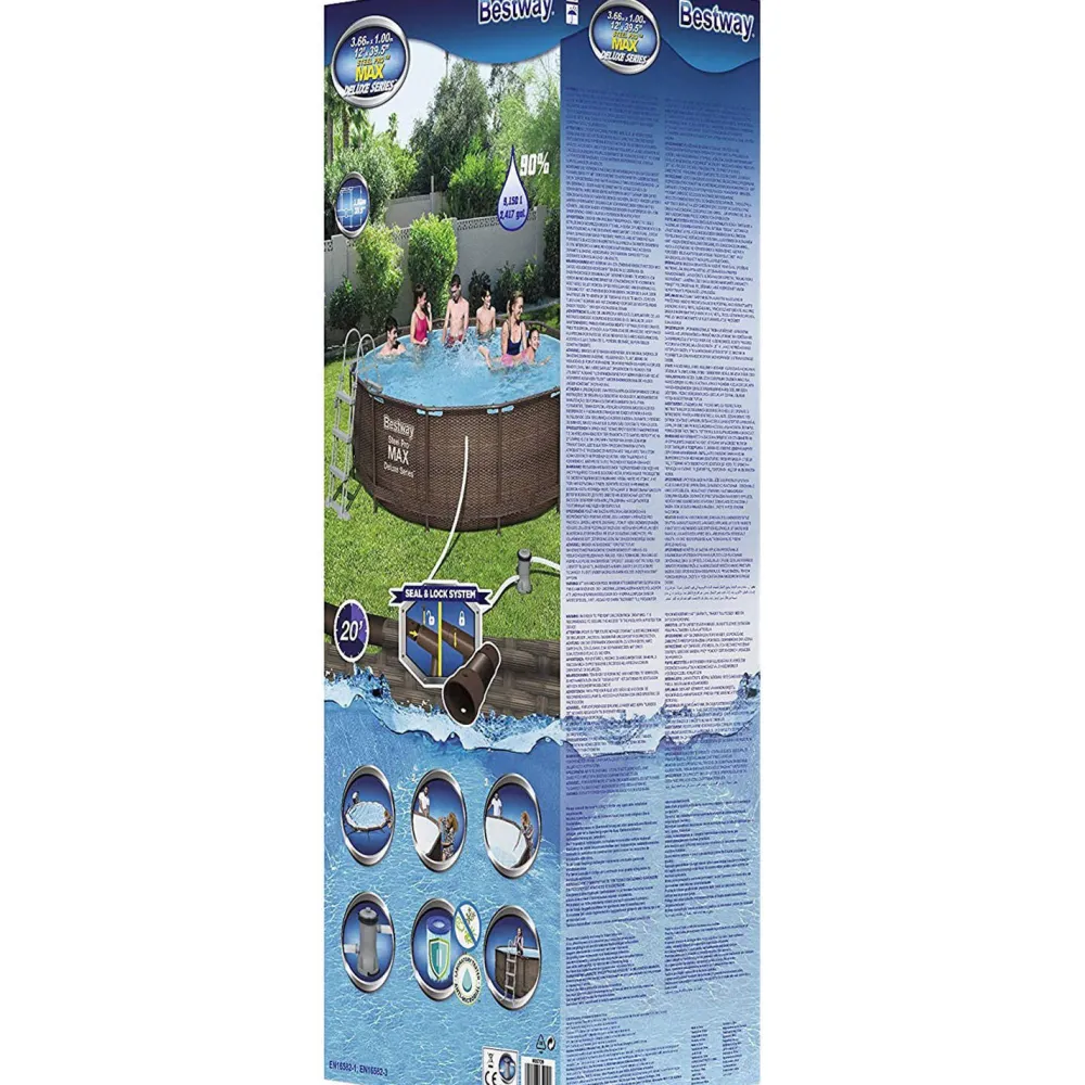 Bestway Steel Pro Max Steel Pro Max Frame Zwembad (366 Cm)