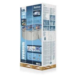 Bestway Zwembad Hydrium Set Inclusief Zandfilter (500X360 Cm)