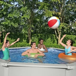 Bestway Zwembad Hydrium Set Inclusief Zandfilter (O360 Cm)