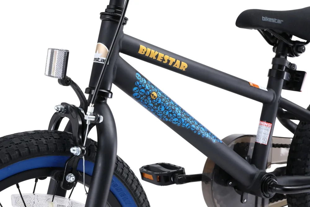 BikeStar Bmx Kinderfiets 16 Inch Zwart