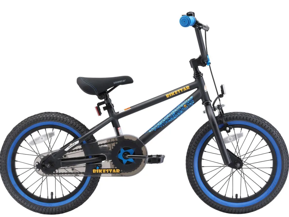 BikeStar Bmx Kinderfiets 16 Inch Zwart