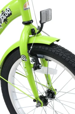 BikeStar Classic Kinderfiets 18 Inch Groen