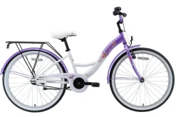 BikeStar Classic Kinderfiets 24 Inch Lila
