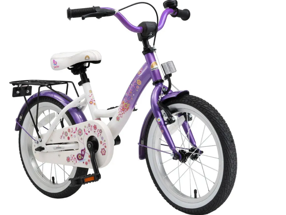 BikeStar Classic Kinderfiets 16 Inch Lila