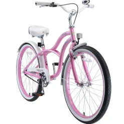 BikeStar Classic Kinderfiets 24 Inch Roze