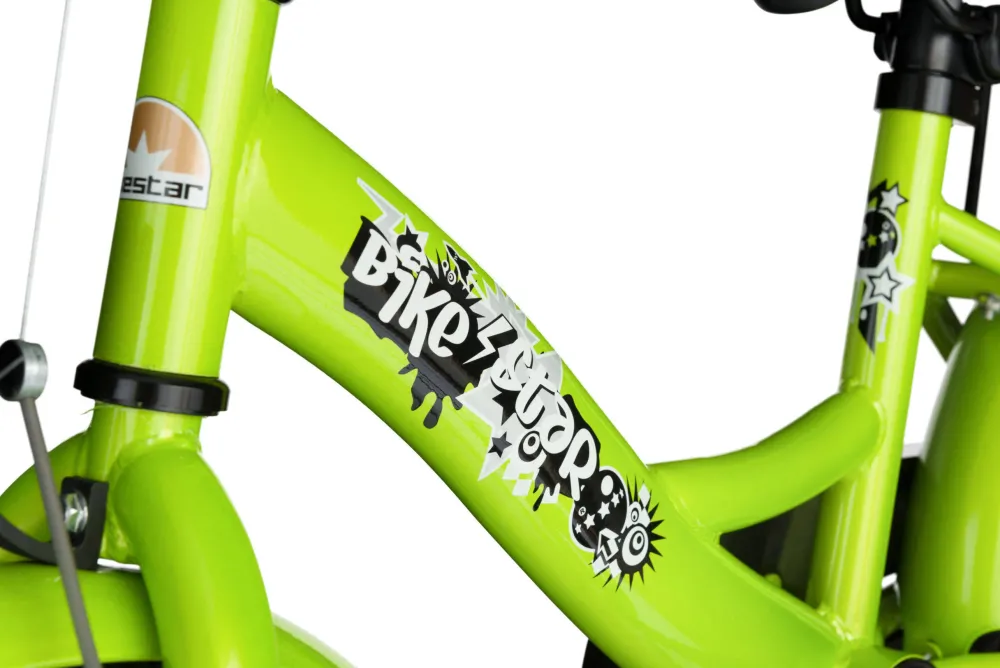 BikeStar Classic Kinderfiets 16 Inch Groen