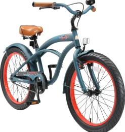 BikeStar Cruiser Kinderfiets 20 Inch Blauw